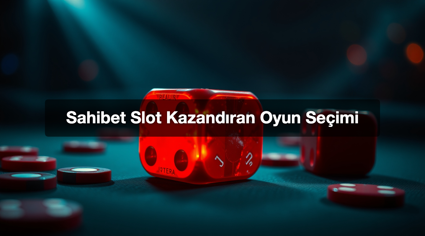 Sahibet Slot Kazandıran Oyun Seçimi