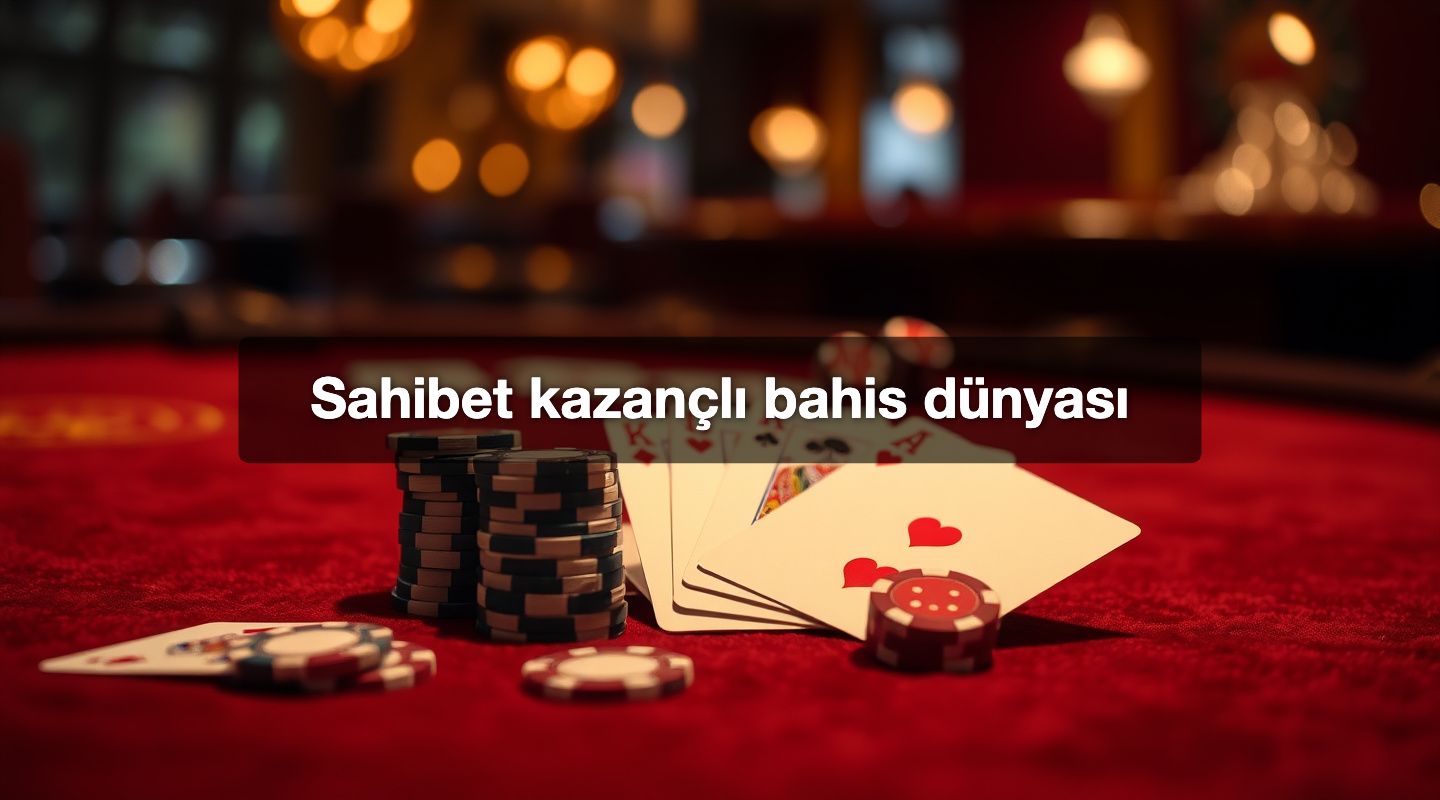 Sahibet kazançlı bahis dünyası